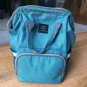 Land diaper bag book bag